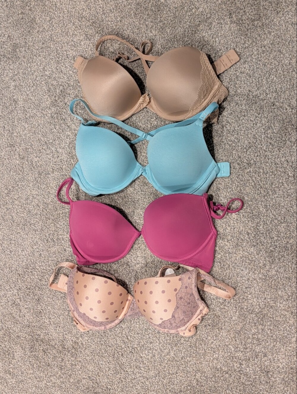 34 B Bras Set Of 4